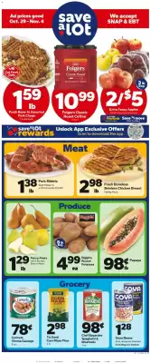 Save a Lot weekly ad (valid until 4-11)