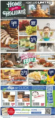 Homeland Market weekly ad (valid until 4-11)