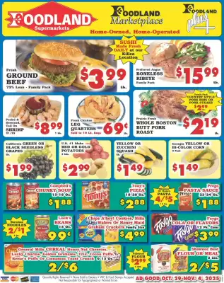 Foodland weekly ad (valid until 4-11)