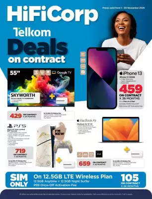 HiFi Corp catalogue (valid until 30-11)