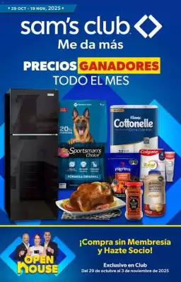 Catálogo Sam's Club (válido hasta 19-11)