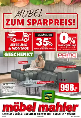 Möbel Mahler Katalog (gültig bis 4-11)