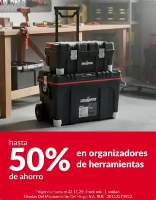 Catálogo Sodimac (válido hasta 2-11)