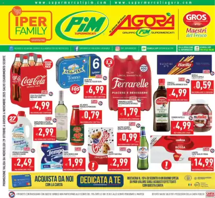 Volantino Pim Supermercati (valido fino al 6-11)