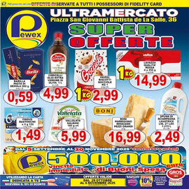 Volantino Pewex Pagina 1