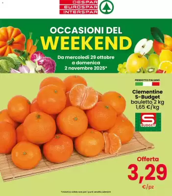 Volantino Eurospar (valido fino al 2-11)