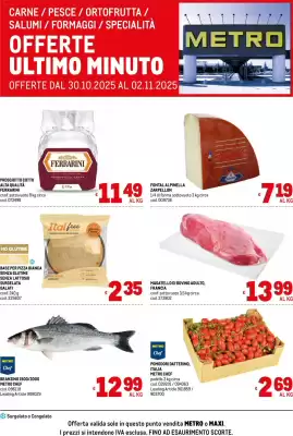 Volantino Metro (valido fino al 2-11)