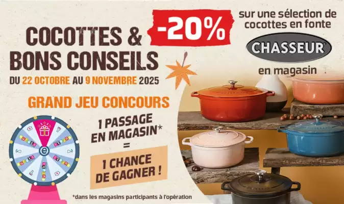 Catalogue Eureka Ma Maison (valable jusqu'au 9-11)