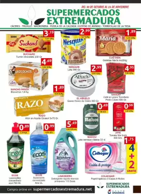 Folleto Supermercados Extremadura (válido hasta el 26-11)