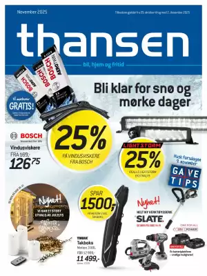 Thansen kundeavis (gyldig til 30-11)