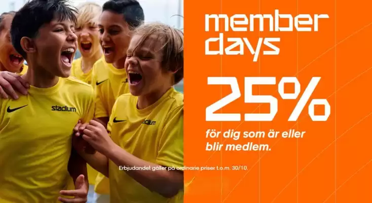 Stadium reklamblad (giltig till och med 30-10)