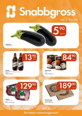 Snabbgross reklamblad (giltig till och med 16-11)