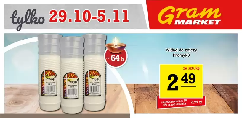 Gram Market gazetka (ważność do 5-11)