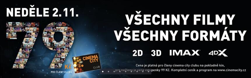 Cinema City leták týden 44 Strana 1