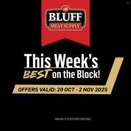Bluff Meat Supply catalogue Page 1