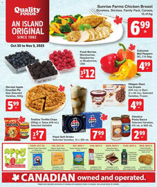 Quality Foods flyer week 44 Page 1