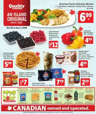 Quality Foods flyer (valid until 6-11)