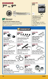 Princess Auto flyer Page 85