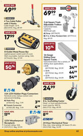 Princess Auto flyer Page 92