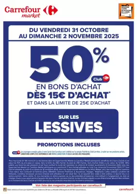 Catalogue Carrefour Market (valable jusqu'au 2-11)