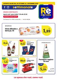 Volantino Re Mercato Lucrezia settimana 44 Pagina 1