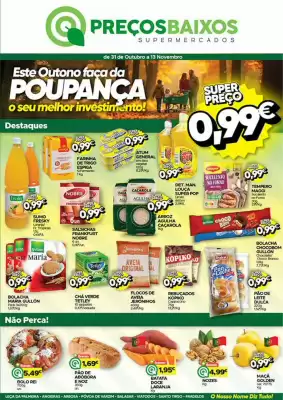 Folheto Supermercados Preços Baixos (válido até 13-11)