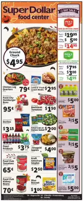 Super Dollar Food Center weekly ad (valid until 4-11)