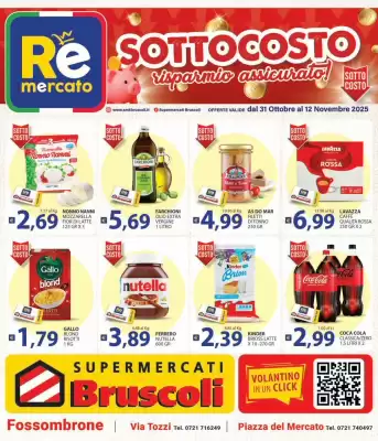 Volantino Supermercati Bruscoli (valido fino al 12-11)