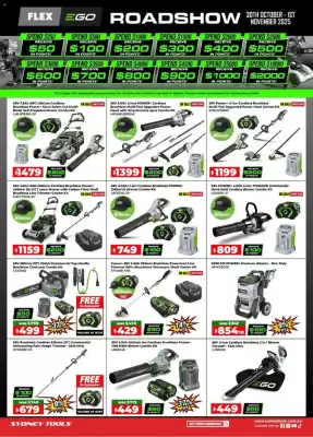 Sydney Tools catalogue