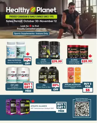 Healthy Planet flyer