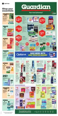 Guardian Pharmacy flyer (valid until 20-11)