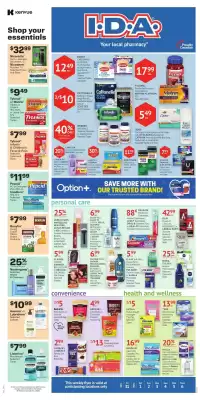 IDA Pharmacy flyer