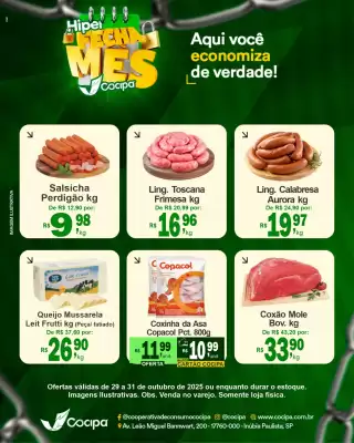 Catálogo Cocipa (válido até 31-10)