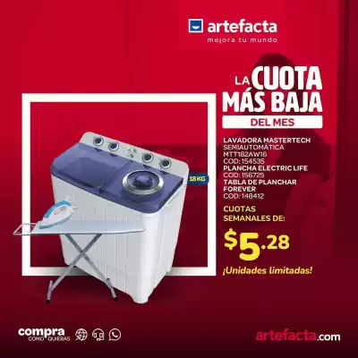 Catálogo Artefacta (válido hasta 2-11)