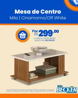 Folheto Lojas Becker (válido até 31-10)