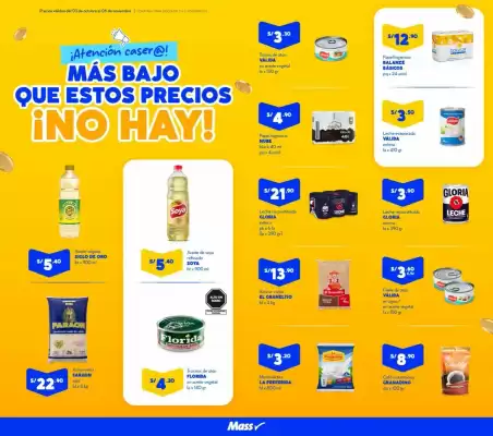 Catálogo Mass (válido hasta 6-11)