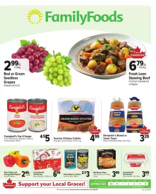 Family Foods flyer (valid until 5-11)