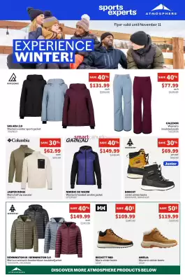 Sports Experts flyer (valid until 5-11)