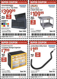 Harbor Freight Tools weekly ad Page 1