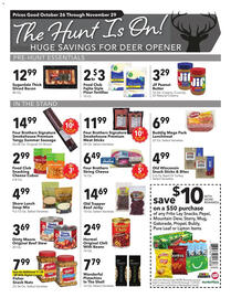 Cash Wise flyer Page 1