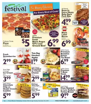 Festival Foods weekly ad (valid until 4-11)