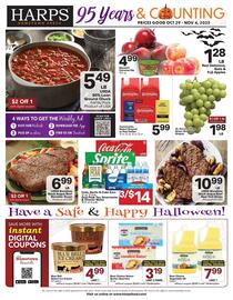 Harp's Market weekly ad week 44 Page 1