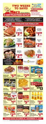 Mac's Market weekly ad (valid until 11-11)