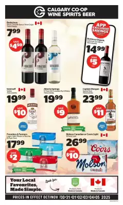 Calgary Co-op flyer (valid until 5-11)