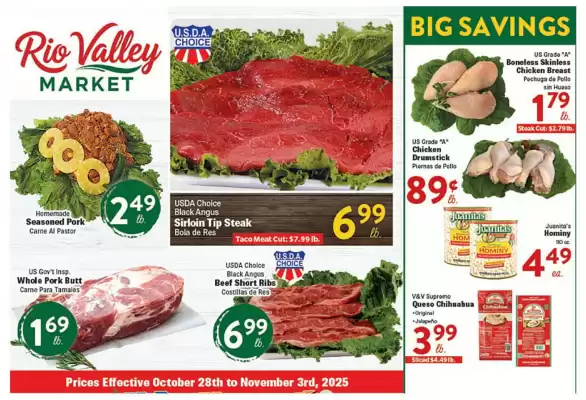 Rio Valley Market weekly ad (valid until 4-11)