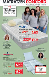 Matratzen Concord Prospekt Seite 1