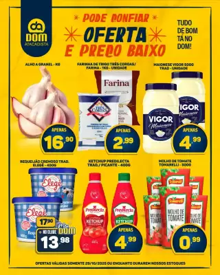 Encarte Dom Atacadista (válido até 29-10)