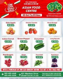 Asian Food Centre flyer week 44 Page 1