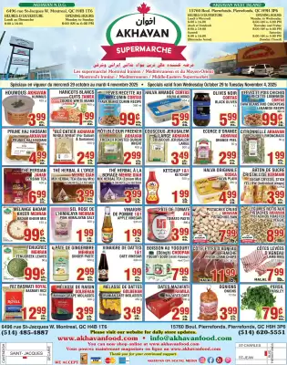 Akhavan flyer (valid until 4-11)