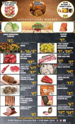 Fred's Farm Fresh flyer (valid until 4-11)